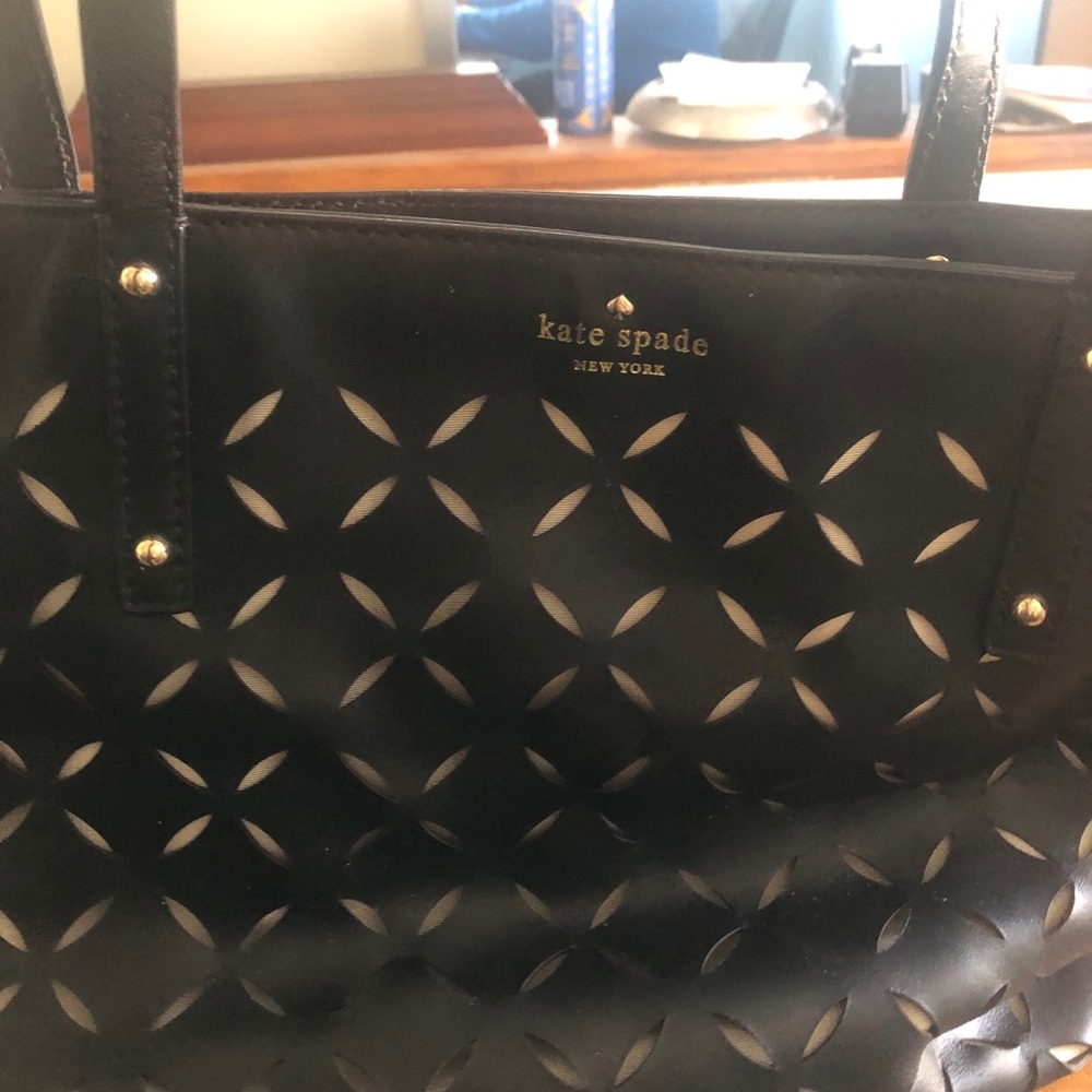 Kate spade black tote